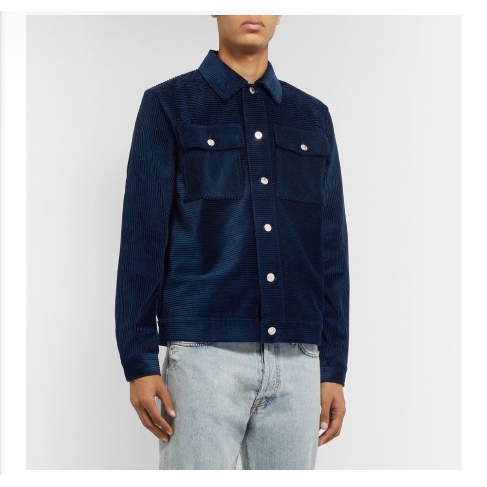 Sefr Corduroy Mens‎ Size XL Eric Jean Jacket Button Up